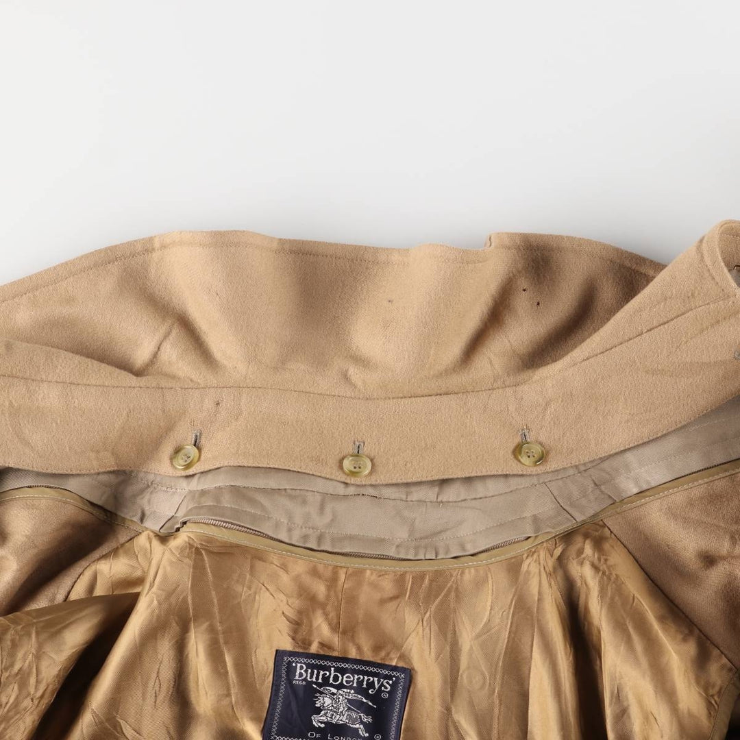 Burberry's Burberrys of London trench coat, men's size L cotton Beige type Vintage Second Hand
