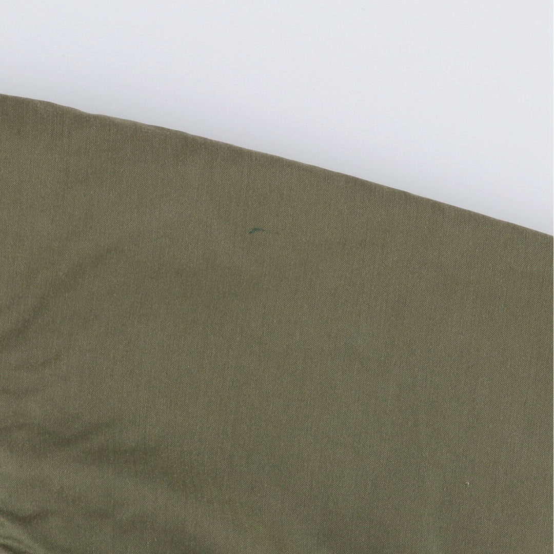 Authentic 1980'S US military Cold Weather Permeable Deck Jacket, Medium (38-40), Men's Size M, Vintage Nylon Khaki type Vintage Second Hand