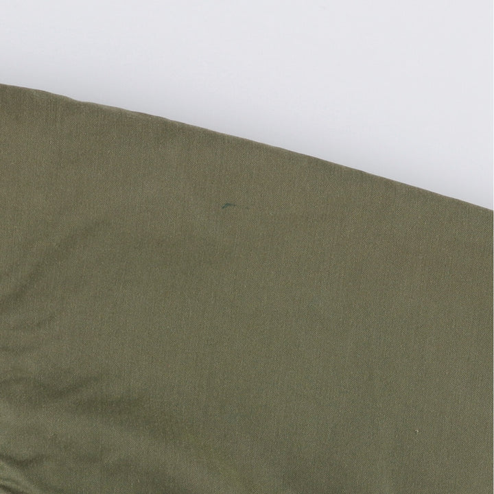 Authentic 1980'S US military Cold Weather Permeable Deck Jacket, Medium (38-40), Men's Size M, Vintage Nylon Khaki type Vintage Second Hand