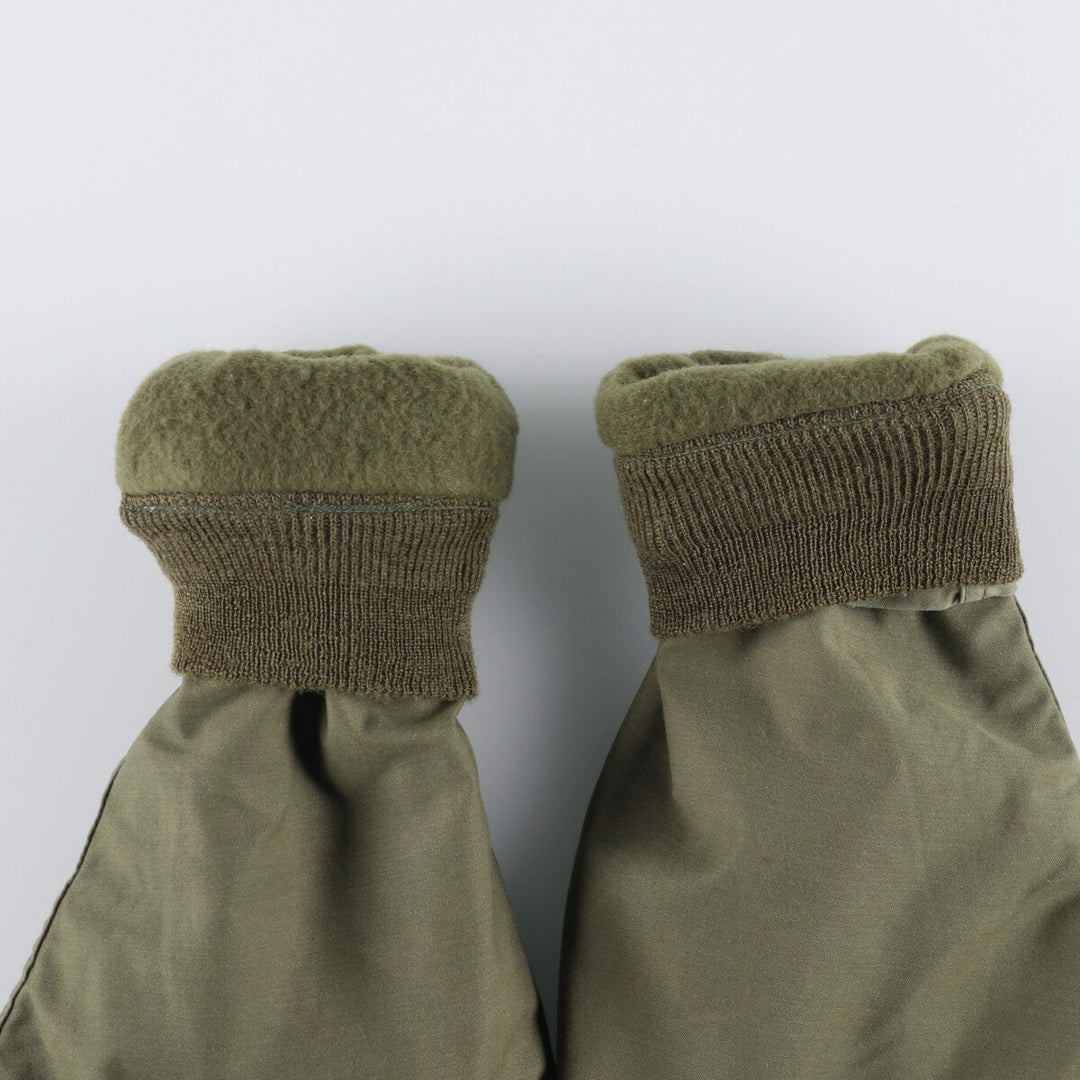 Authentic 1980'S US military Cold Weather Permeable Deck Jacket, Medium (38-40), Men's Size M, Vintage Nylon Khaki type Vintage Second Hand