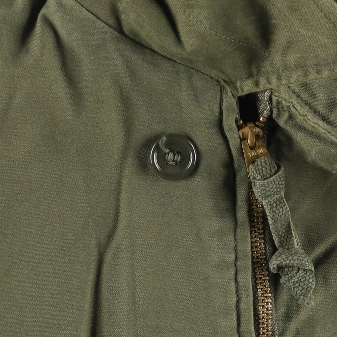 Authentic US military A-2 deck jacket, made in the USA, MEDIUM (38-40), men's size M unclear Khaki type Vintage Second Hand