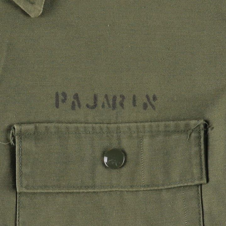 Authentic US military A-2 deck jacket, made in the USA, MEDIUM (38-40), men's size M unclear Khaki type Vintage Second Hand