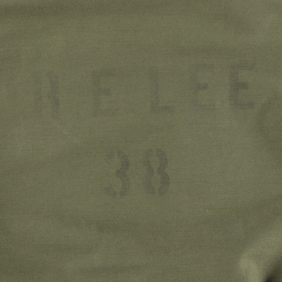 Authentic US military A-2 deck jacket, made in the USA, MEDIUM (38-40), men's size M unclear Khaki type Vintage Second Hand