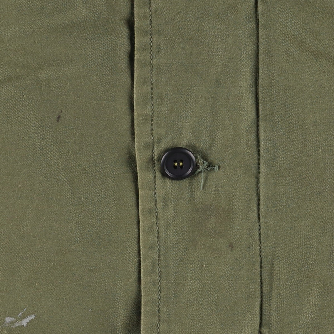 Authentic US military A-2 deck jacket, made in the USA, MEDIUM (38-40), men's size M unclear Khaki type Vintage Second Hand