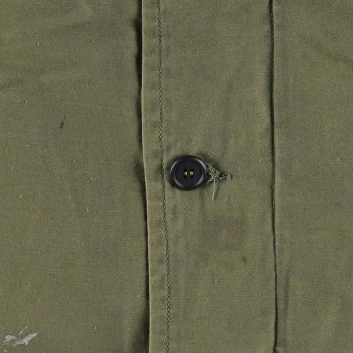 Authentic US military A-2 deck jacket, made in the USA, MEDIUM (38-40), men's size M unclear Khaki type Vintage Second Hand