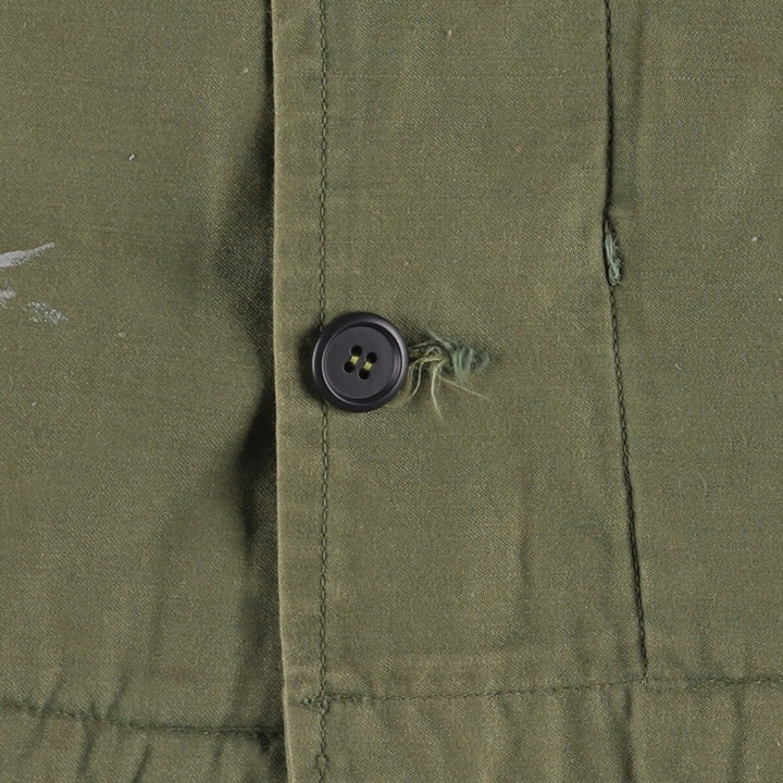 Authentic US military A-2 deck jacket, made in the USA, MEDIUM (38-40), men's size M unclear Khaki type Vintage Second Hand