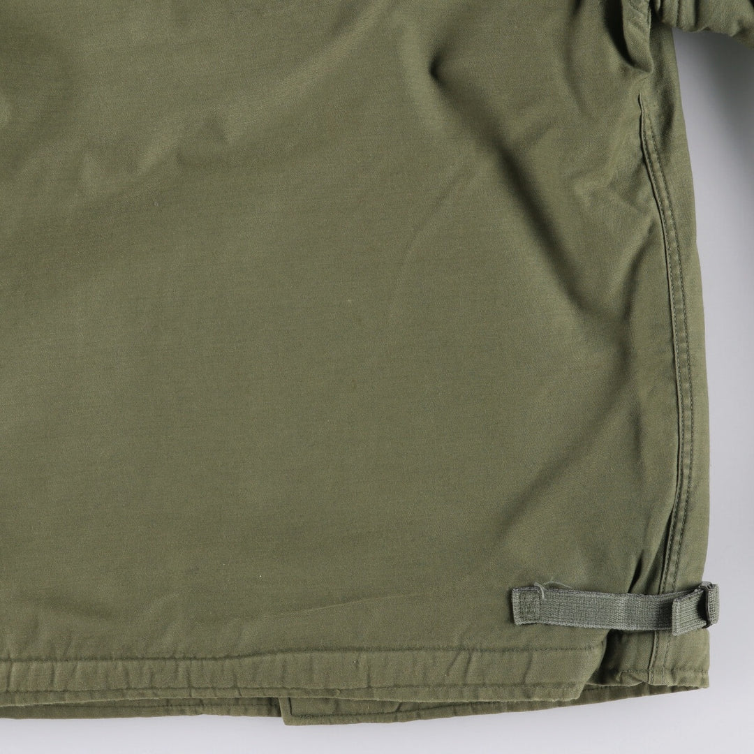 Authentic US military A-2 deck jacket, made in the USA, MEDIUM (38-40), men's size M unclear Khaki type Vintage Second Hand