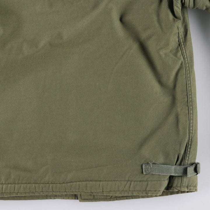 Authentic US military A-2 deck jacket, made in the USA, MEDIUM (38-40), men's size M unclear Khaki type Vintage Second Hand