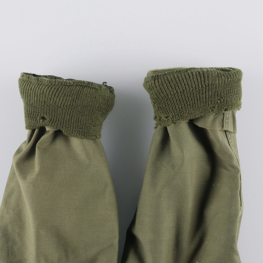 Authentic US military A-2 deck jacket, made in the USA, MEDIUM (38-40), men's size M unclear Khaki type Vintage Second Hand