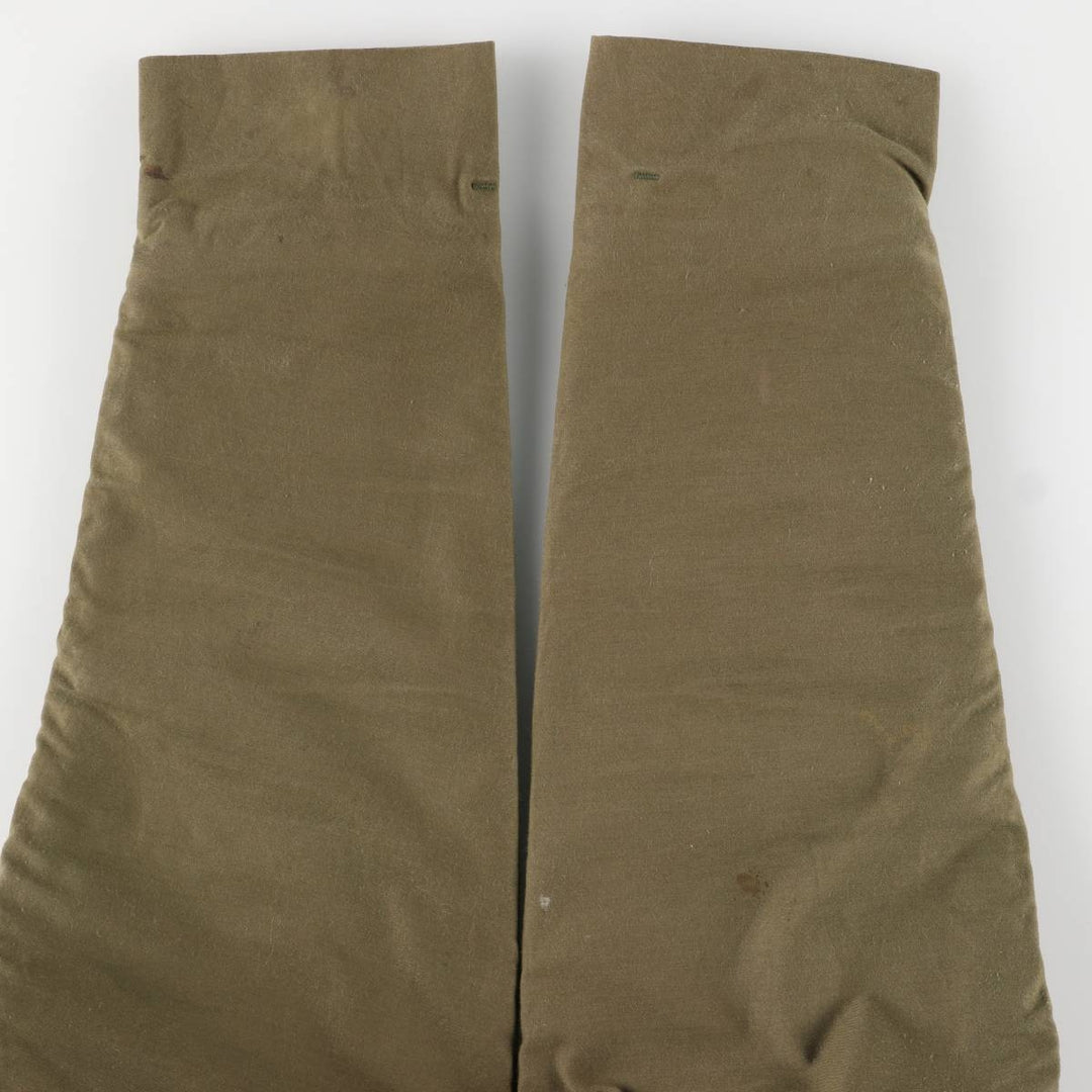 Authentic 1980'S US Navy A-2 Deck Jacket with Back Stencil, Made in USA, Medium (38-40), Men's Size M Nylon Khaki type Vintage Second Hand