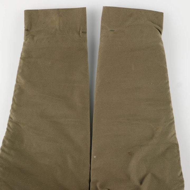 Authentic 1980'S US Navy A-2 Deck Jacket with Back Stencil, Made in USA, Medium (38-40), Men's Size M Nylon Khaki type Vintage Second Hand