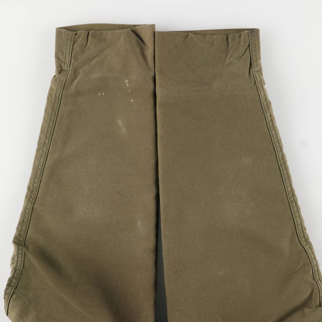 Authentic 1980'S US Navy A-2 Deck Jacket with Back Stencil, Made in USA, Medium (38-40), Men's Size M Nylon Khaki type Vintage Second Hand