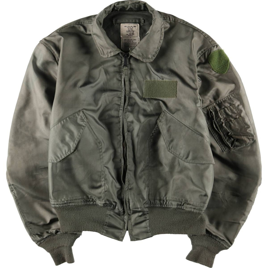 90's US military actual product CWU-36 Aromatic polyamide Khaki type Vintage Second Hand