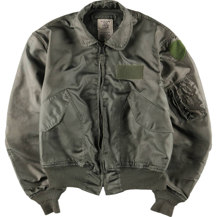 90's US military actual product CWU-36 Aromatic polyamide Khaki type Vintage Second Hand