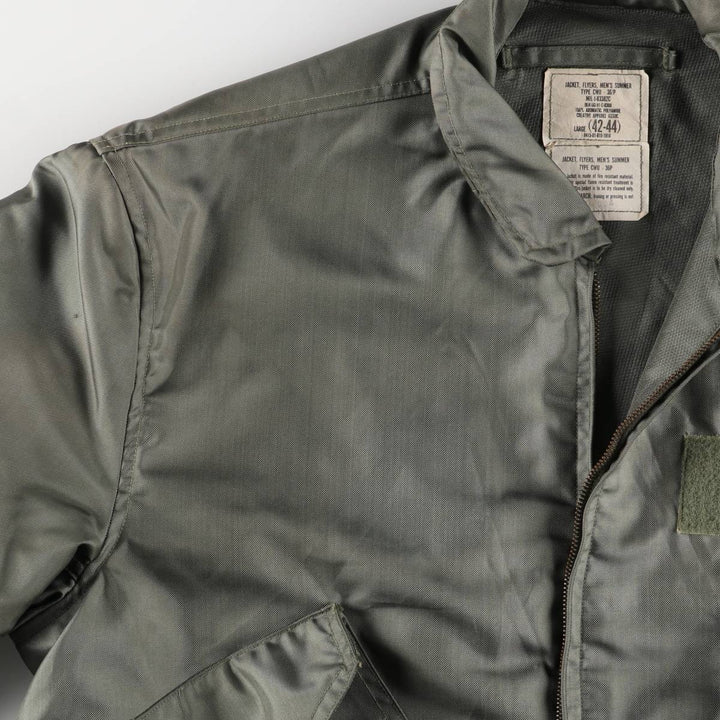 90's US military actual product CWU-36 Aromatic polyamide Khaki type Vintage Second Hand