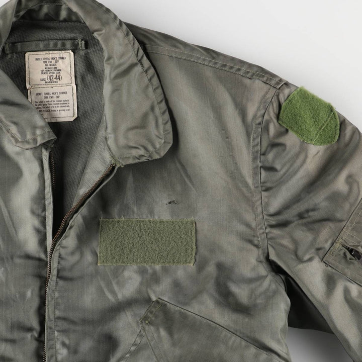 90's US military actual product CWU-36 Aromatic polyamide Khaki type Vintage Second Hand