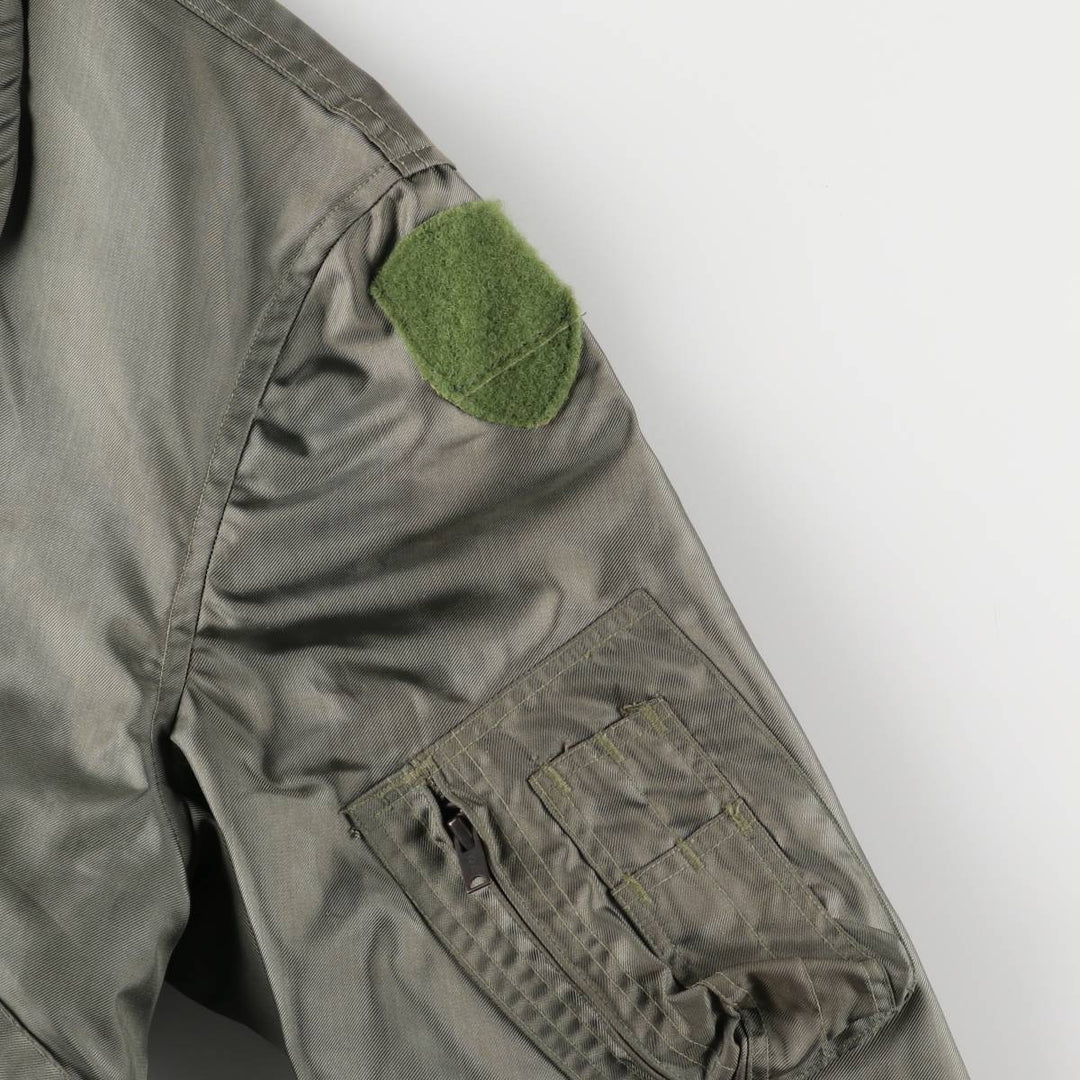 90's US military actual product CWU-36 Aromatic polyamide Khaki type Vintage Second Hand