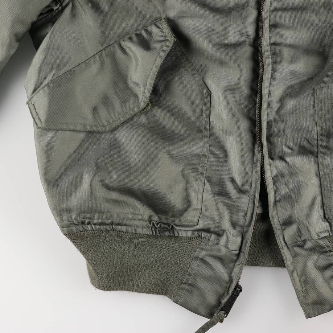 90's US military actual product CWU-36 Aromatic polyamide Khaki type Vintage Second Hand