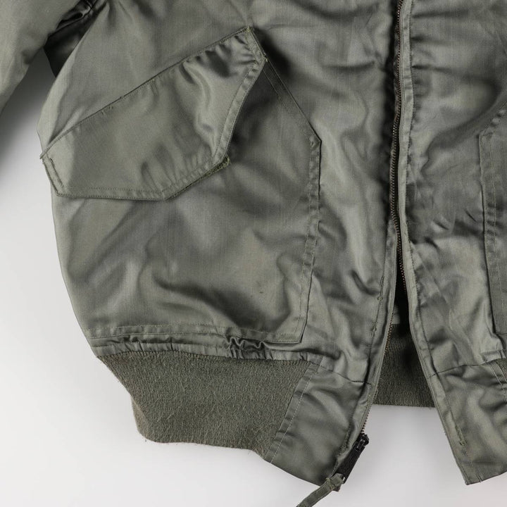 90's US military actual product CWU-36 Aromatic polyamide Khaki type Vintage Second Hand