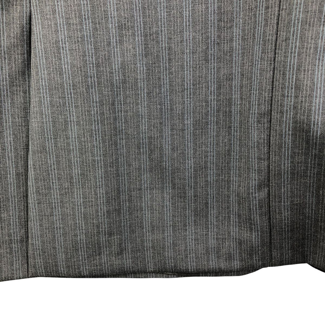 Burberry's BURBERRY LONDON Striped Wool Tailored Jacket, Made in USA, Men's Size XL wool gray type Vintage Second Hand