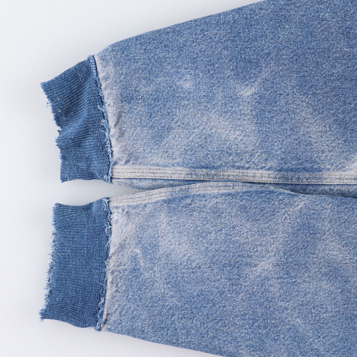 Vintage 80s-90'S Carhartt Active Jacket, Denim Parka, Made in USA, Men's Size L cotton blue type Vintage Second Hand