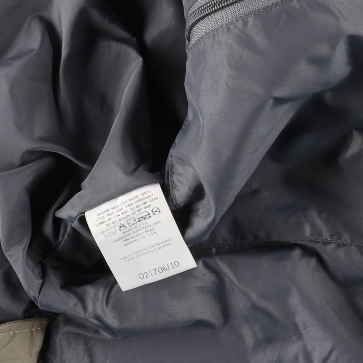 The North Face GORE-TEX Mountain Parka Shell Jacket, Made in USA, Men's Size L Nylon Khaki type beige Vintage Second Hand