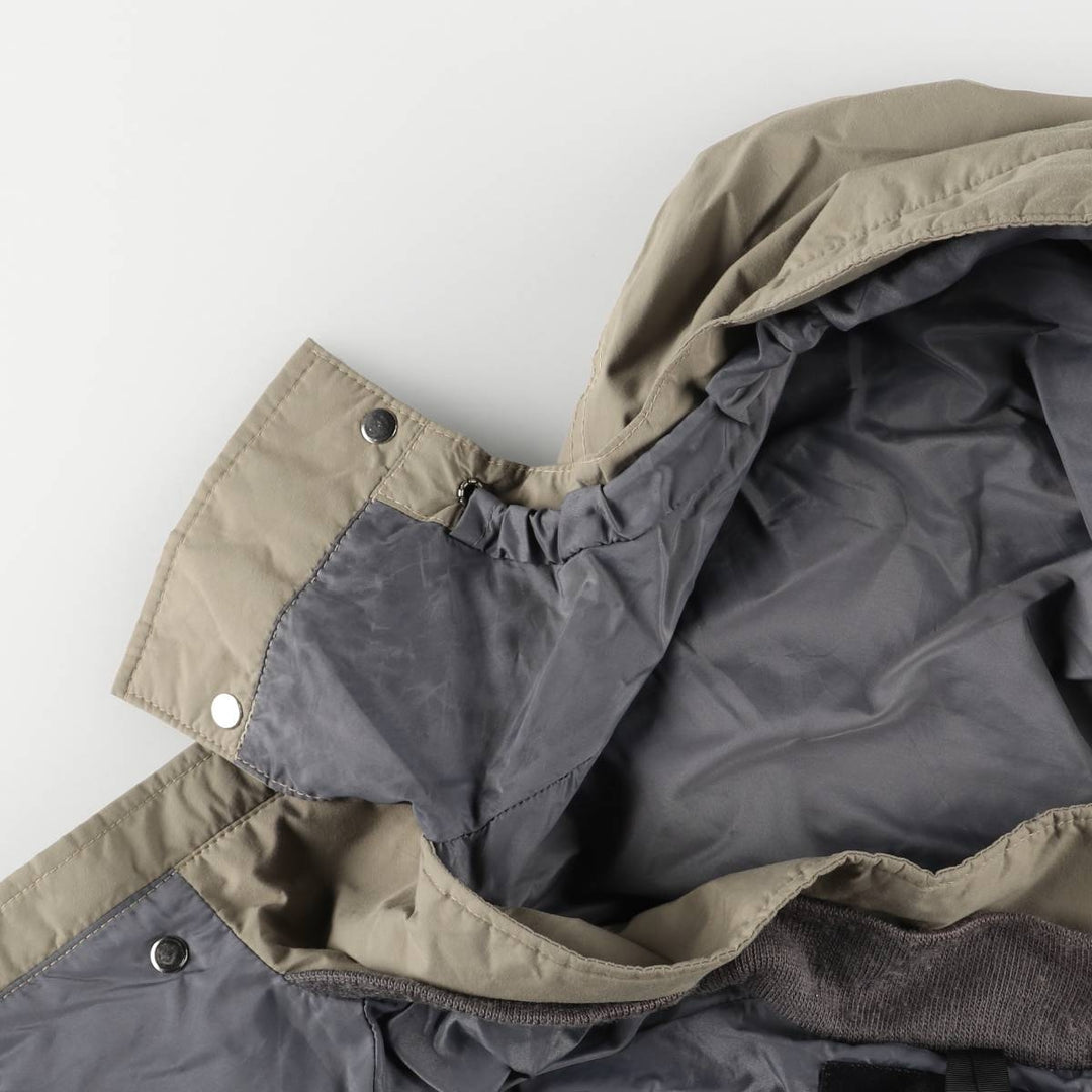 The North Face GORE-TEX Mountain Parka Shell Jacket, Made in USA, Men's Size L Nylon Khaki type beige Vintage Second Hand