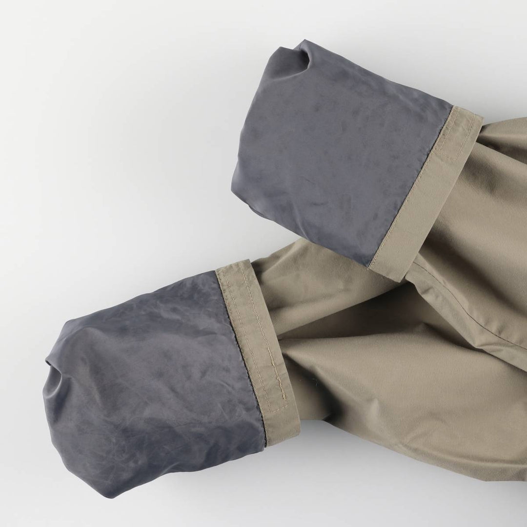 The North Face GORE-TEX Mountain Parka Shell Jacket, Made in USA, Men's Size L Nylon Khaki type beige Vintage Second Hand