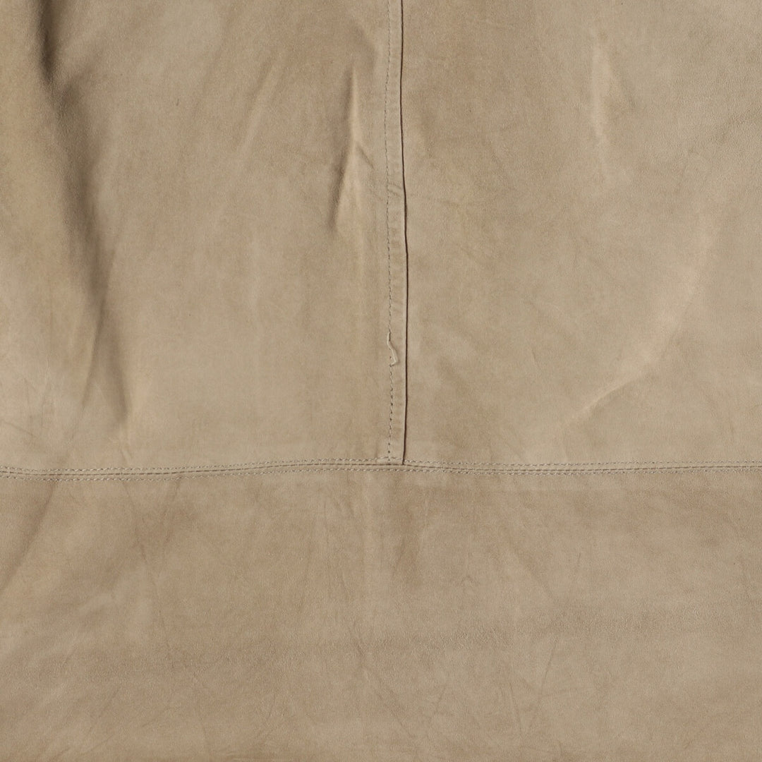 Burberry's BURBERRY LONDON suede leather jacket, tailored jacket, men's size L genuine leather Beige type Vintage Second Hand