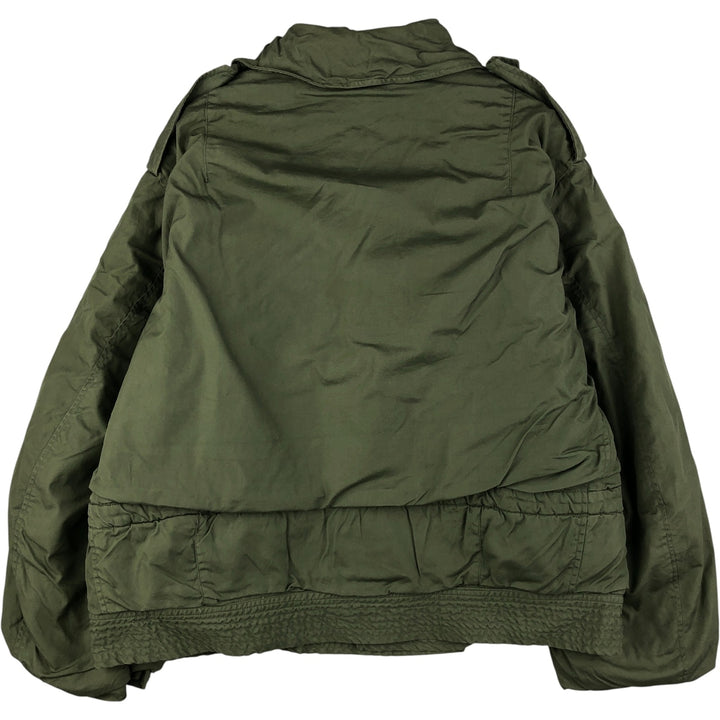 Vintage French Military Flight Jacket 104LPM Men's XL unclear Khaki type Vintage Second Hand