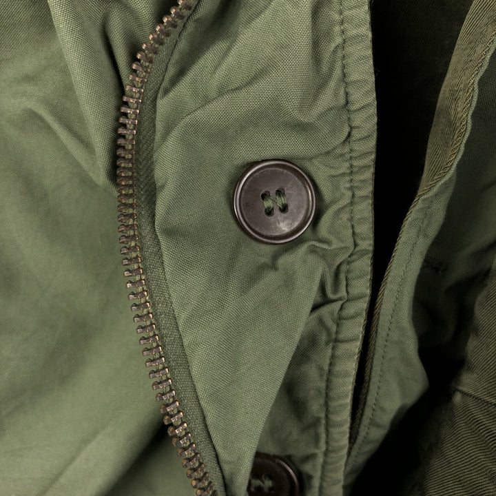 Vintage French Military Flight Jacket 104LPM Men's XL unclear Khaki type Vintage Second Hand