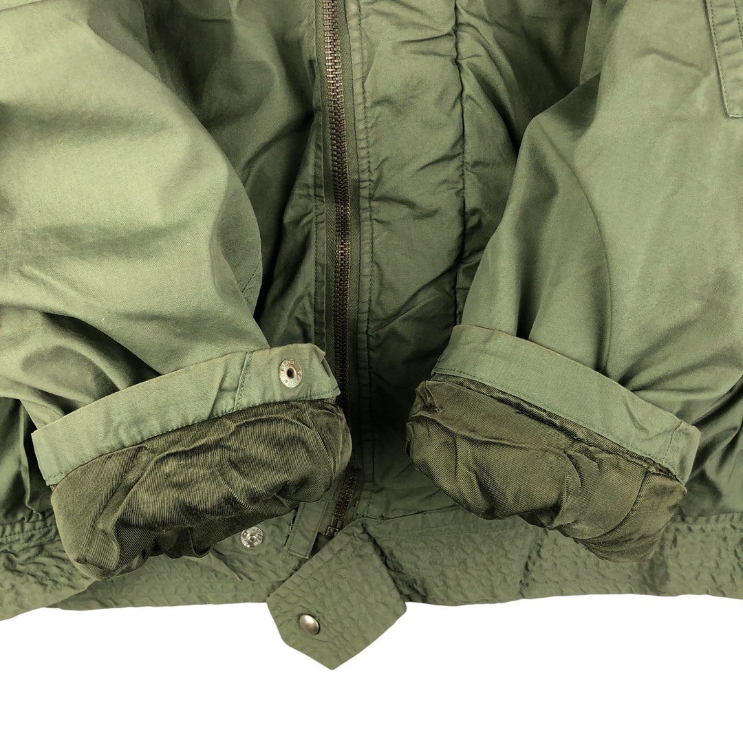 Vintage French Military Flight Jacket 104LPM Men's XL unclear Khaki type Vintage Second Hand