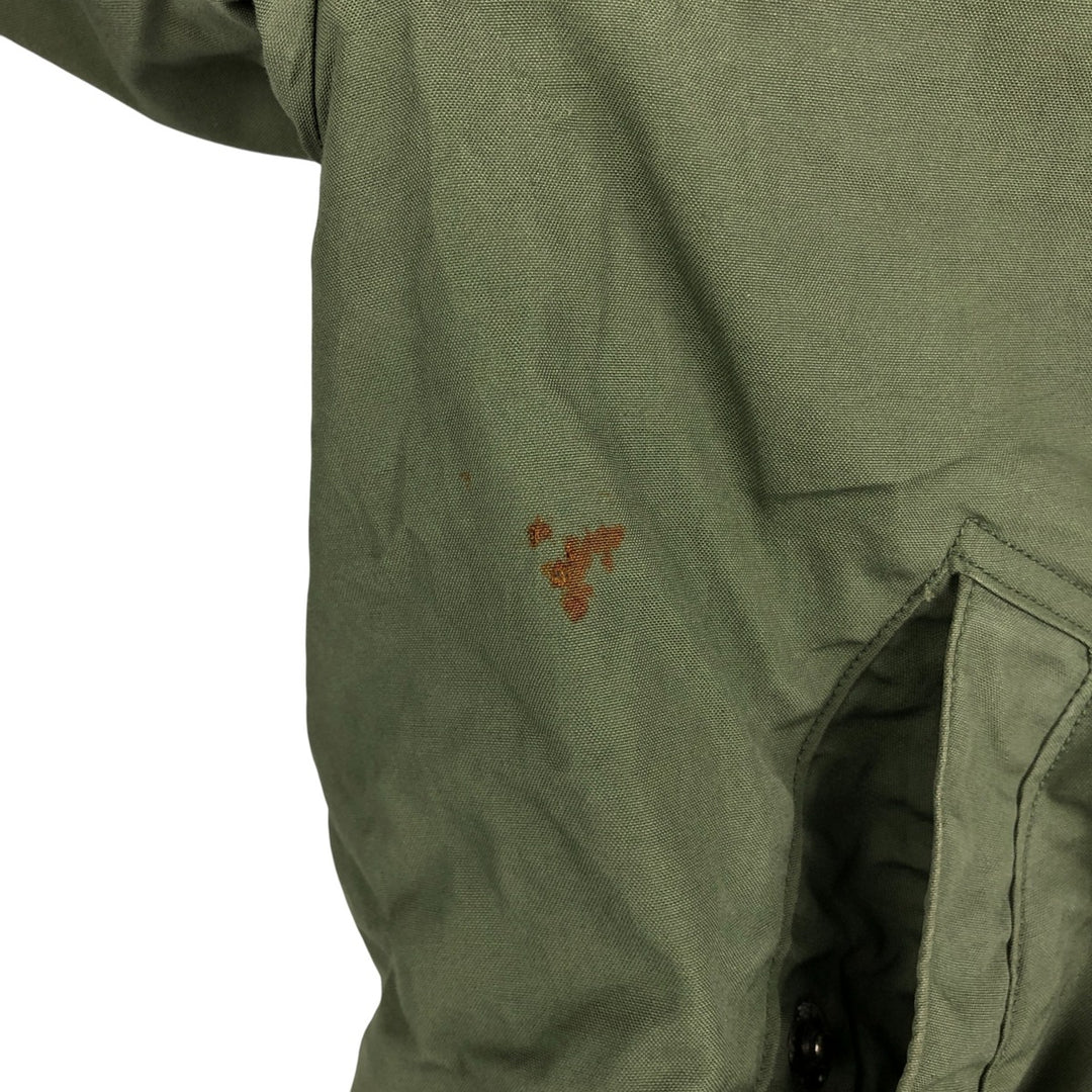 Vintage French Military Flight Jacket 104LPM Men's XL unclear Khaki type Vintage Second Hand