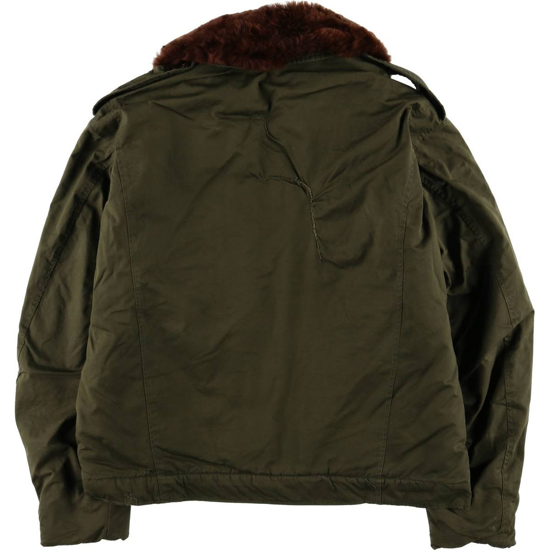 Vintage French B-15 Military Flight Jacket, Men's Size XL unclear Khaki type Vintage Second Hand