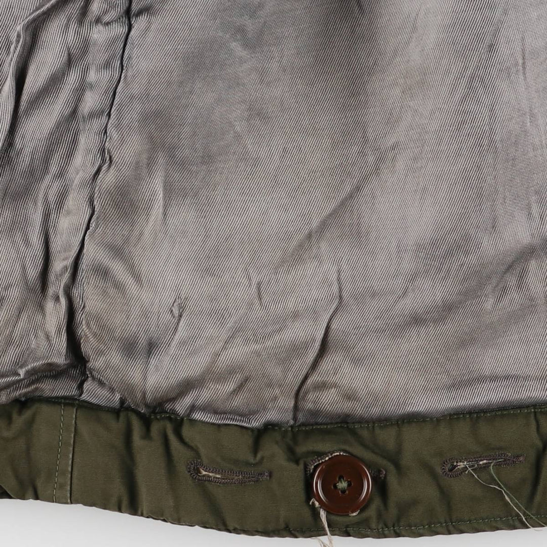 Vintage French B-15 Military Flight Jacket, Men's Size XL unclear Khaki type Vintage Second Hand