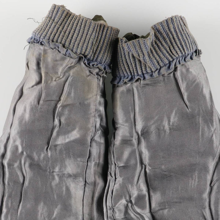 Vintage French B-15 Military Flight Jacket, Men's Size XL unclear Khaki type Vintage Second Hand