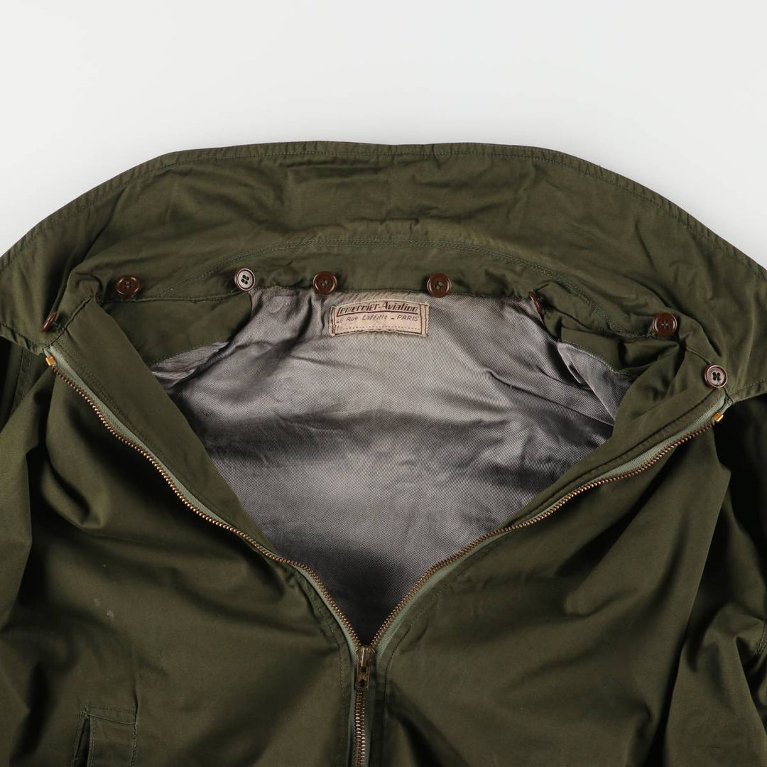 Vintage French B-15 Military Flight Jacket, Men's Size XL unclear Khaki type Vintage Second Hand