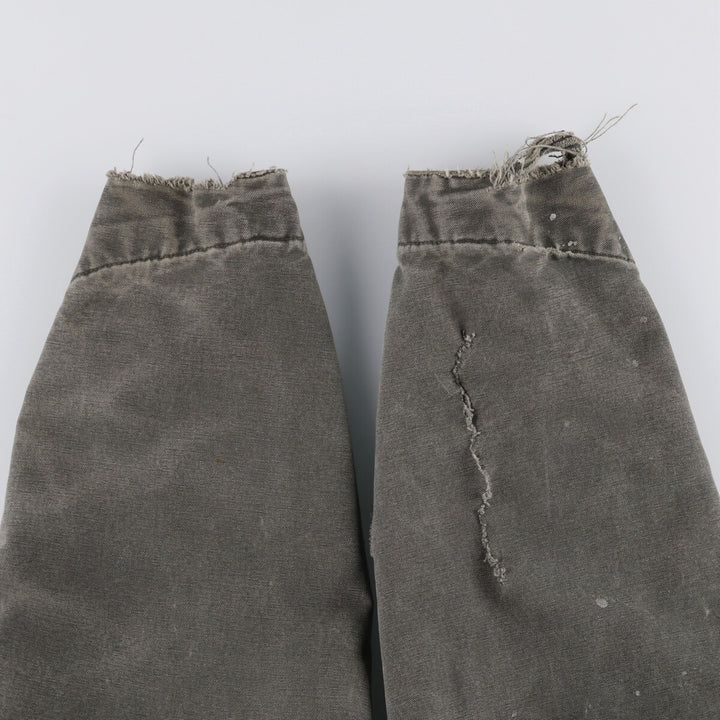 00'S Carhartt Michigan Chore Coat Duck Coverall Made in USA Men's XXL cotton Khaki type Vintage Second Hand