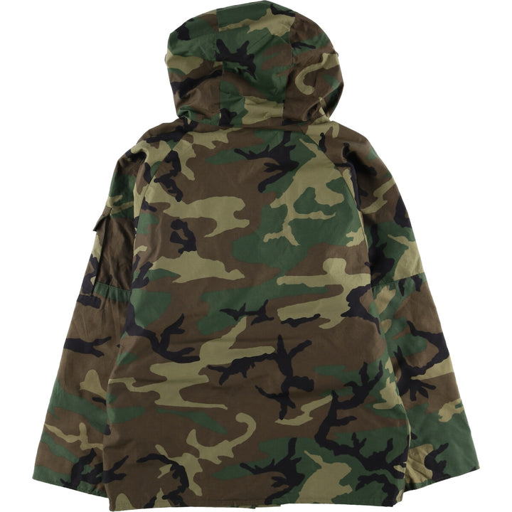 Authentic 2000'S US Military ECWCS 1st Gen. Late Model Woodland Camo Military Gore-Tex Parka, Medium-Regular, Men's Size M unclear Khaki type Vintage Second Hand