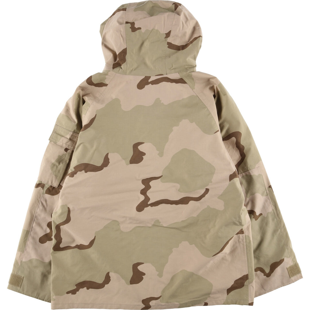 Authentic 2000'S US Military ECWCS 1st Gen Late Model 3C Desert Camo Military Gore-Tex Parka, Large-Regular, Men's Size L Nylon beige type brown Vintage Second Hand