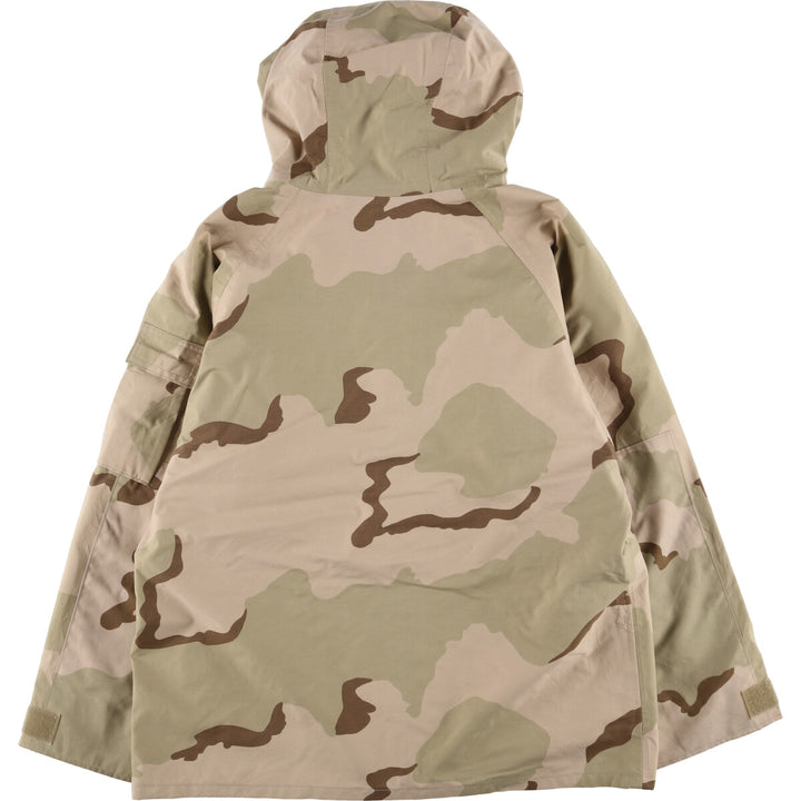 Authentic 2000'S US Military ECWCS 1st Gen Late Model 3C Desert Camo Military Gore-Tex Parka, Large-Regular, Men's Size L Nylon beige type brown Vintage Second Hand