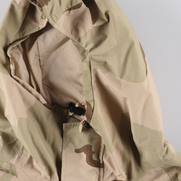 Authentic 2000'S US Military ECWCS 1st Gen Late Model 3C Desert Camo Military Gore-Tex Parka, Large-Regular, Men's Size L Nylon beige type brown Vintage Second Hand