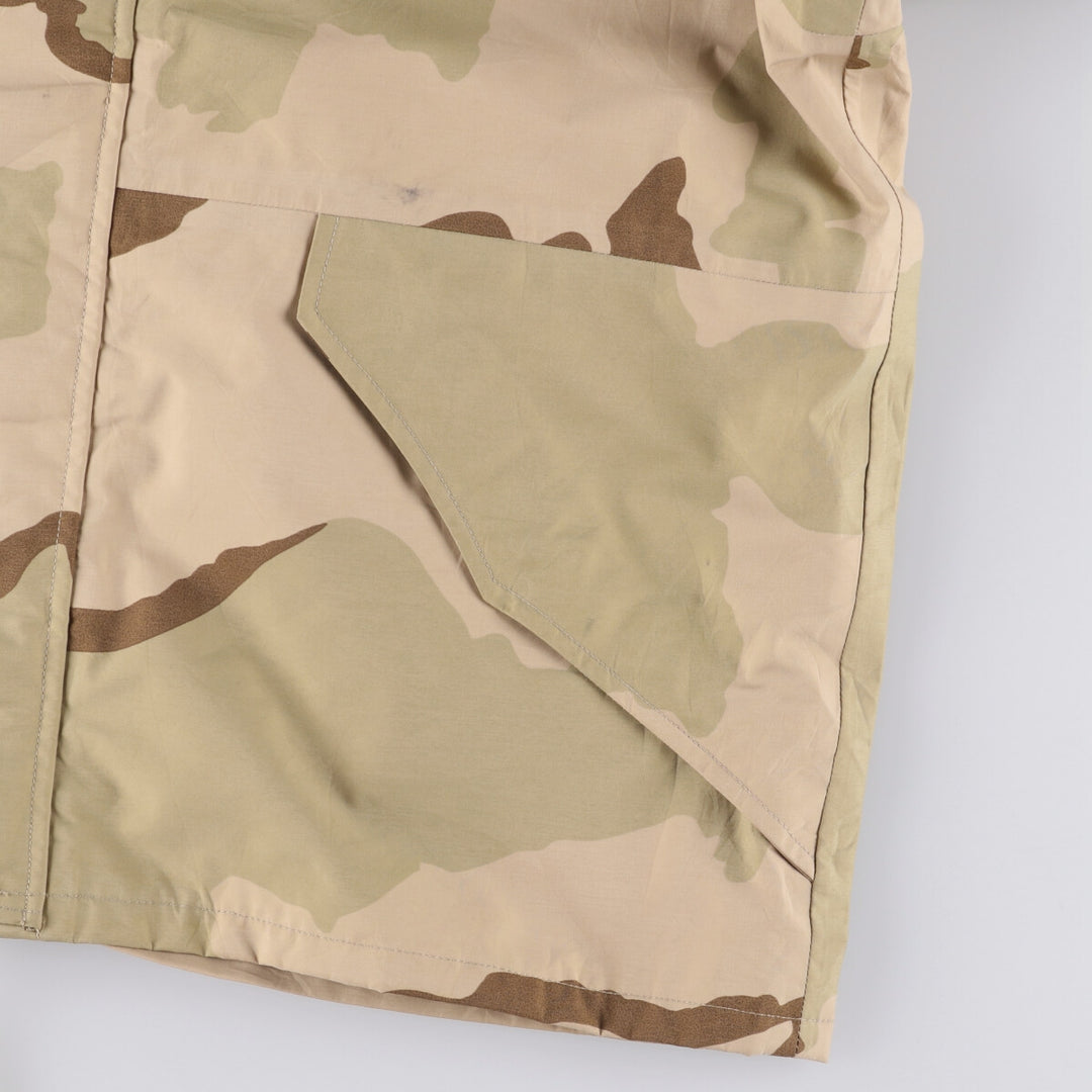 Authentic 2000'S US Military ECWCS 1st Gen Late Model 3C Desert Camo Military Gore-Tex Parka, Large-Regular, Men's Size L Nylon beige type brown Vintage Second Hand