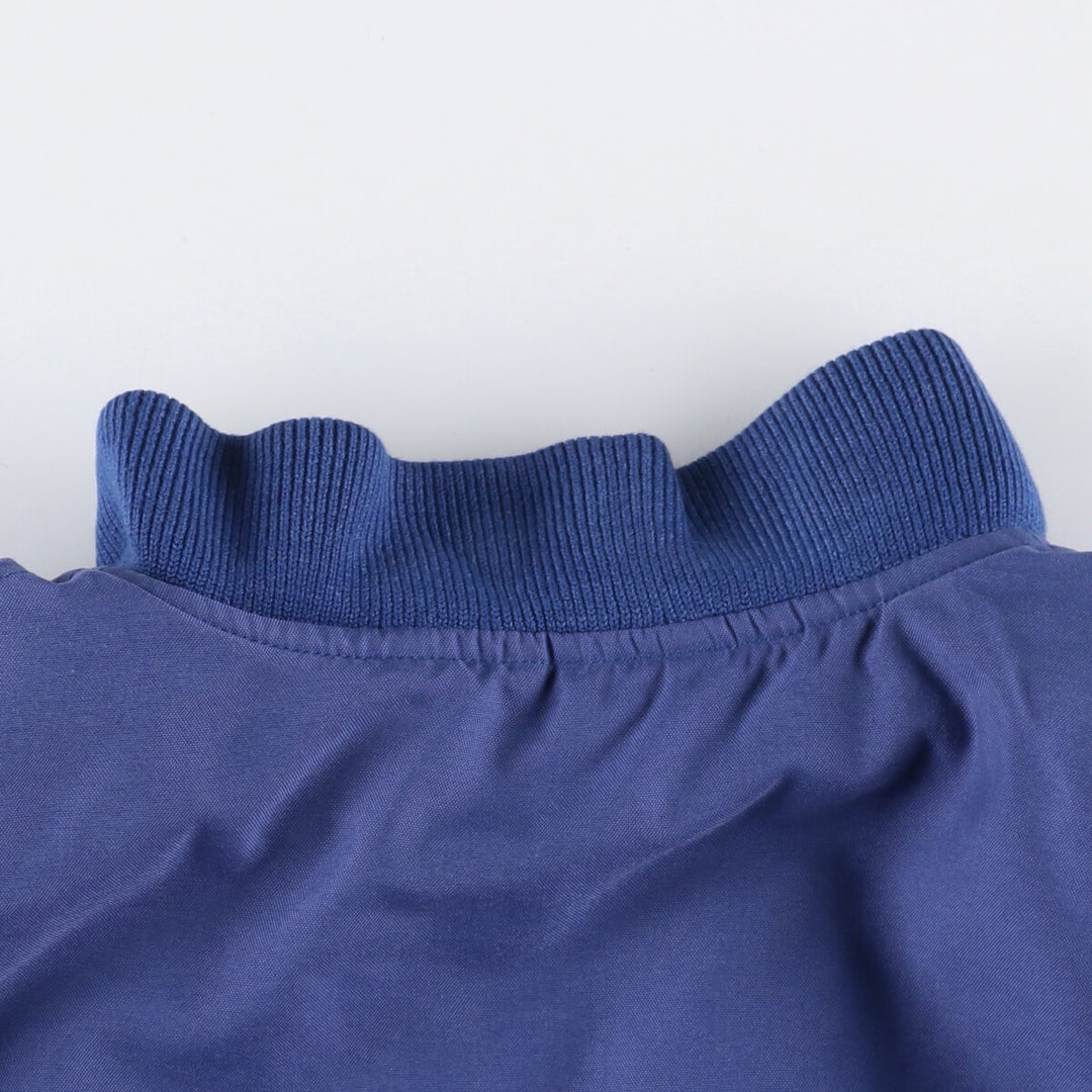 Civilian Ralph Lauren POLO by Ralph Lauren MA-1 style padded military flight jacket, men's size XL Nylon navy blue type Vintage Second Hand