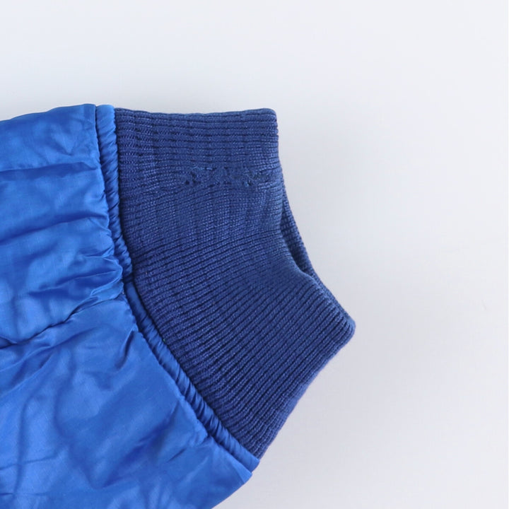 Civilian Ralph Lauren POLO by Ralph Lauren MA-1 style padded military flight jacket, men's size XL Nylon navy blue type Vintage Second Hand