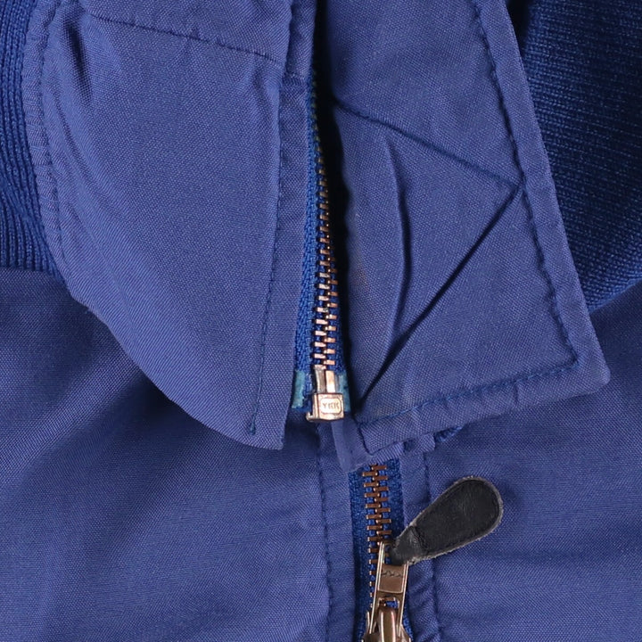 Civilian Ralph Lauren POLO by Ralph Lauren MA-1 style padded military flight jacket, men's size XL Nylon navy blue type Vintage Second Hand