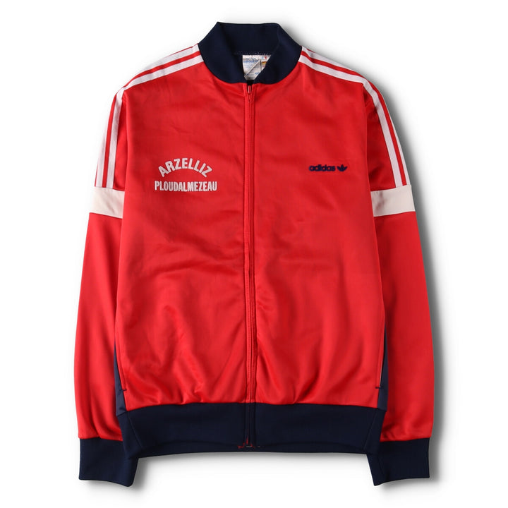 Vintage 1970s-1980'S adidas VENTEX track jacket, made in France, men's size M polyester red type Vintage Second Hand