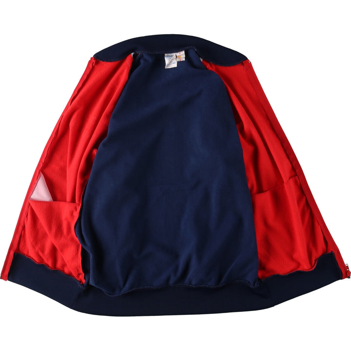 Vintage 1970s-1980'S adidas VENTEX track jacket, made in France, men's size M polyester red type Vintage Second Hand