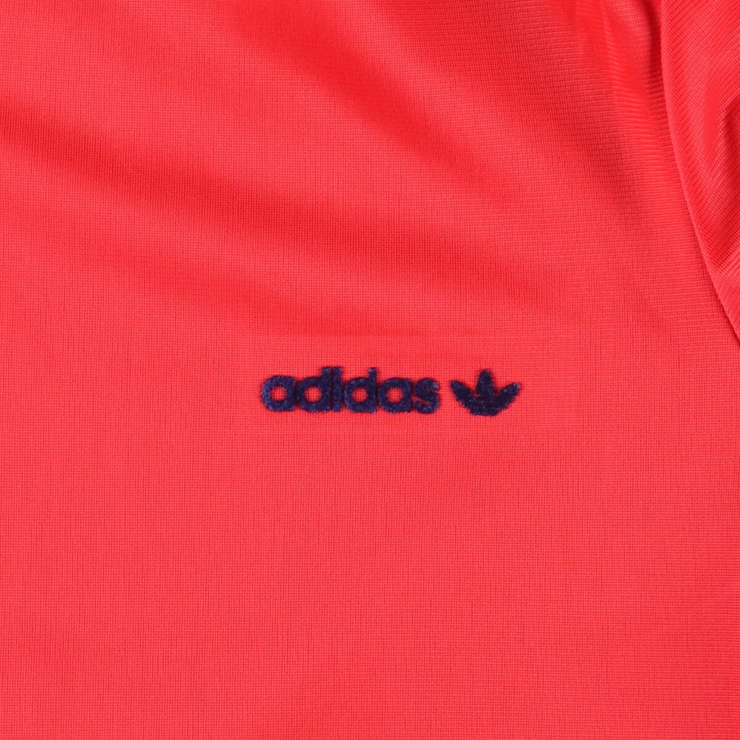 Vintage 1970s-1980'S adidas VENTEX track jacket, made in France, men's size M polyester red type Vintage Second Hand