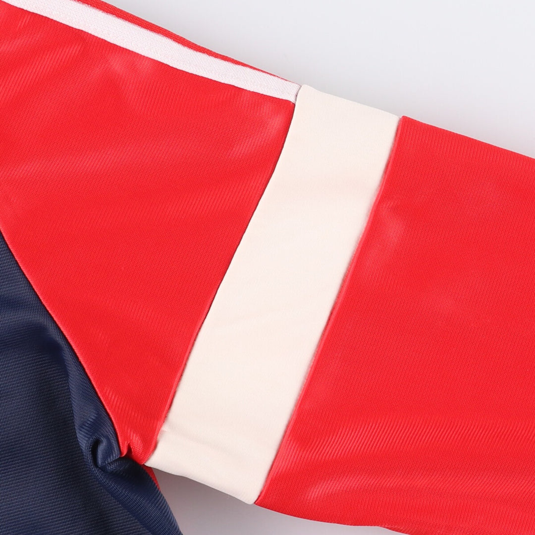 Vintage 1970s-1980'S adidas VENTEX track jacket, made in France, men's size M polyester red type Vintage Second Hand